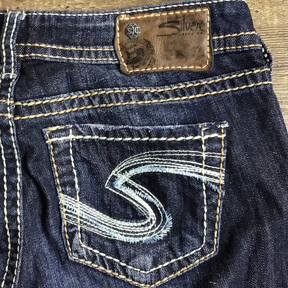 Silver Jeans Denim - Silver Natsuki Blue  Jeans Waist 28”